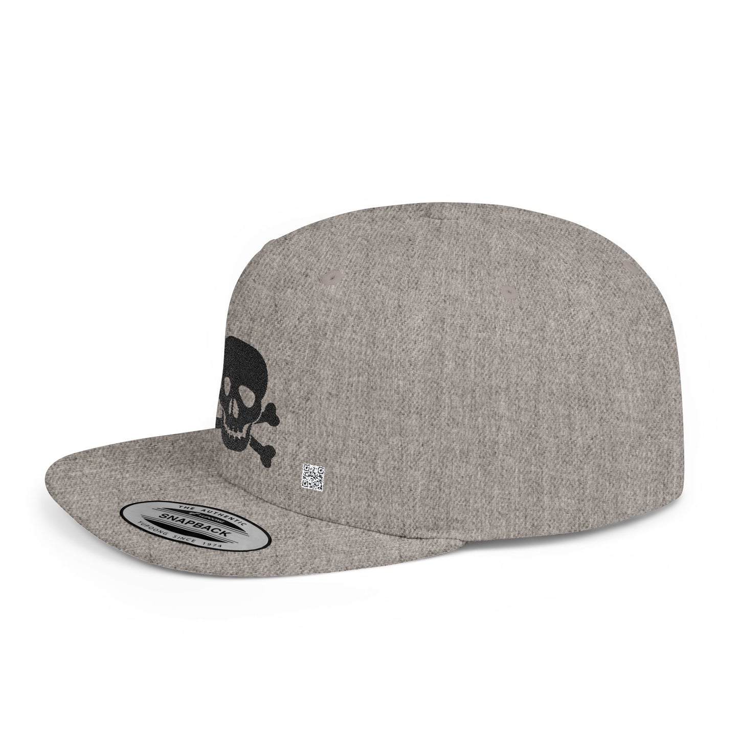 Stylish Flat Bill Snapback Hat, Trendy Cap for Everyday Wear, Unique Gift for Birthdays, Casual Outfits, Streetwear Beanie