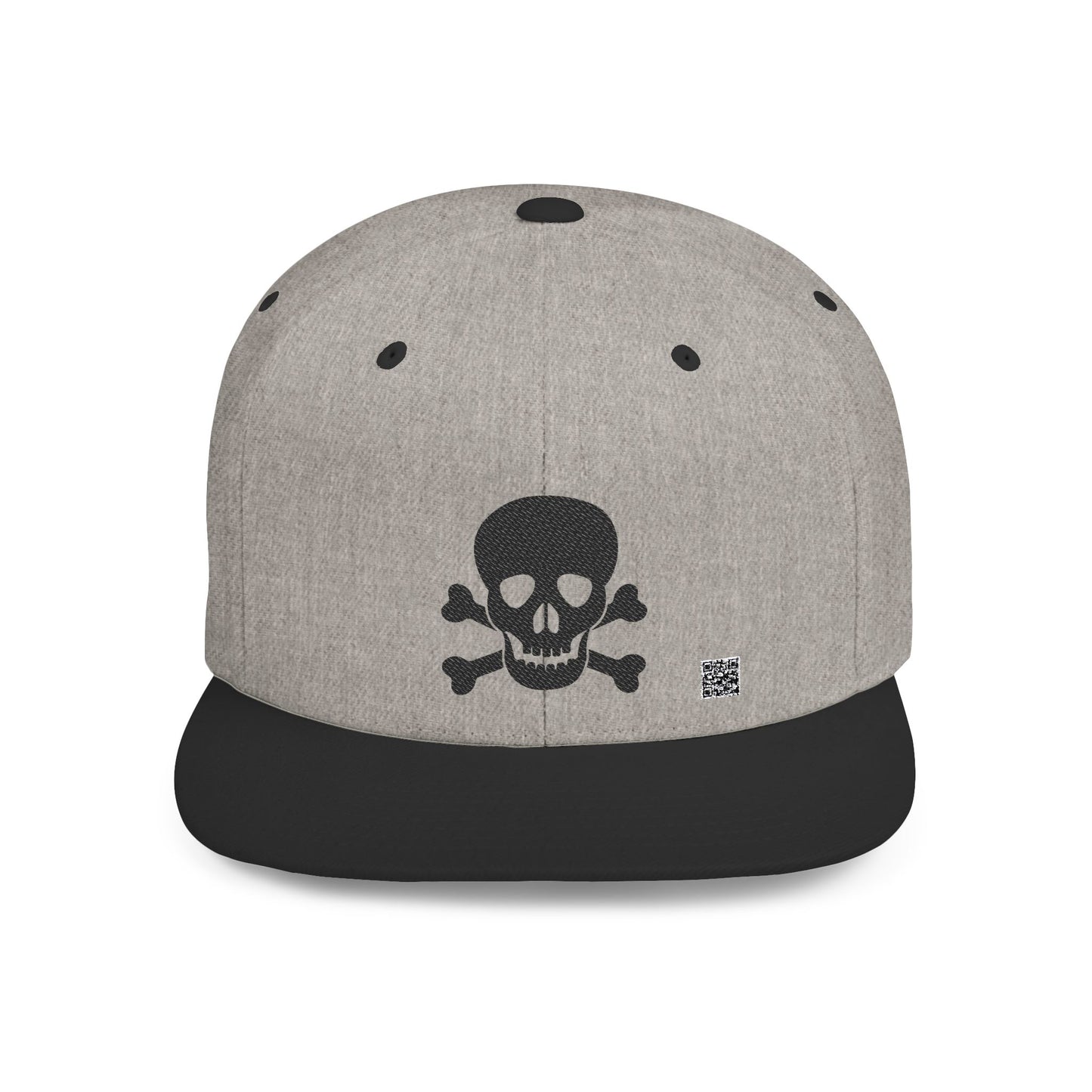Stylish Flat Bill Snapback Hat, Trendy Cap for Everyday Wear, Unique Gift for Birthdays, Casual Outfits, Streetwear Beanie