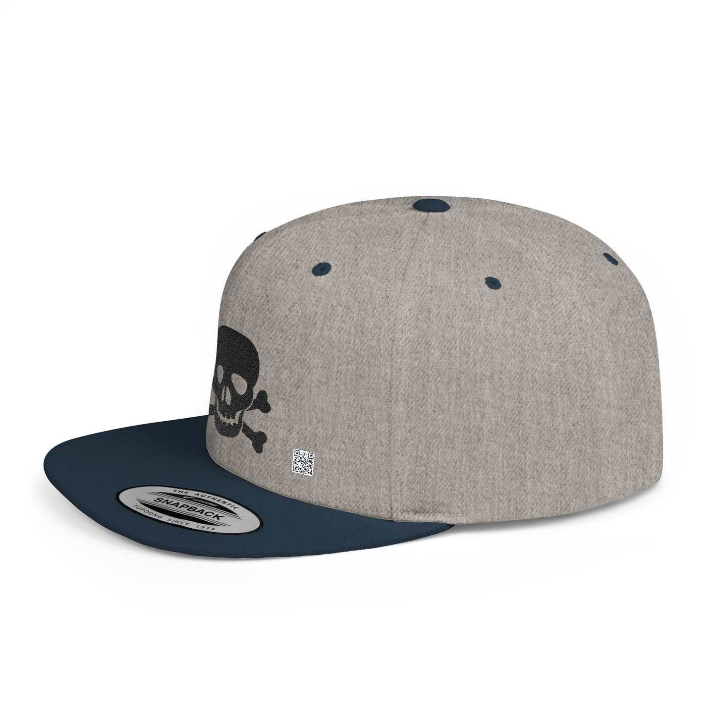 Stylish Flat Bill Snapback Hat, Trendy Cap for Everyday Wear, Unique Gift for Birthdays, Casual Outfits, Streetwear Beanie