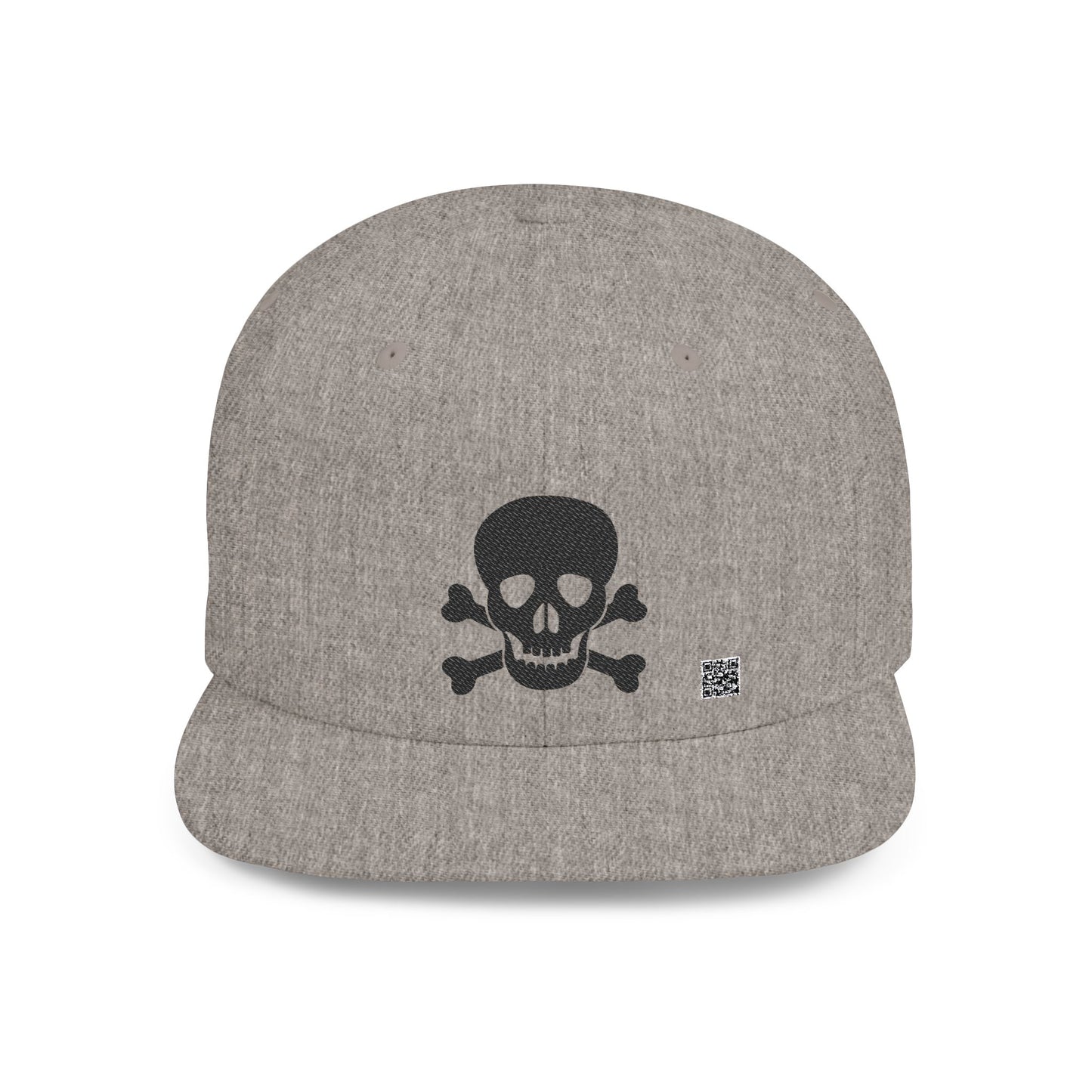 Stylish Flat Bill Snapback Hat, Trendy Cap for Everyday Wear, Unique Gift for Birthdays, Casual Outfits, Streetwear Beanie