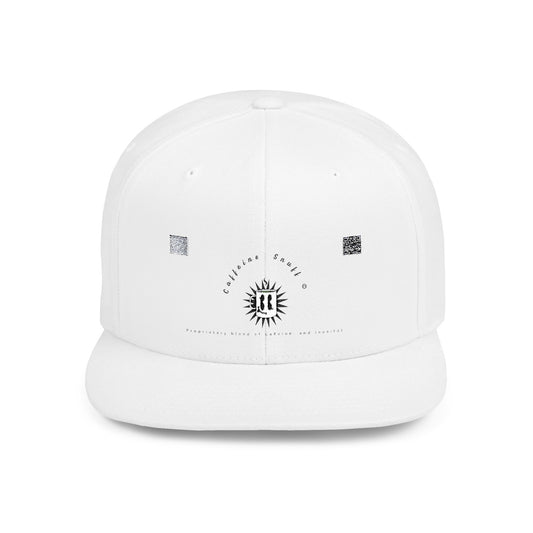 Stylish Flat Bill Snapback Hat, Trendy Cap for Fashion Lovers, Summer Accessory, Casual Wear, Gift Idea for Friends