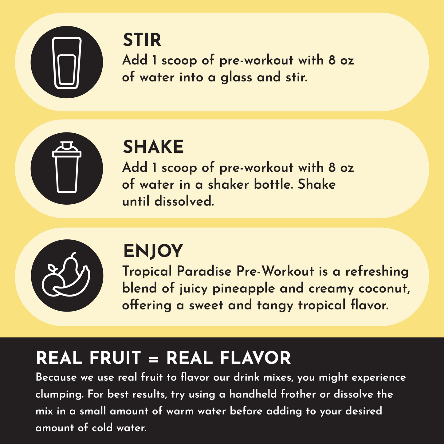 Caffeine Free Tropical Paradise Pre-Workout