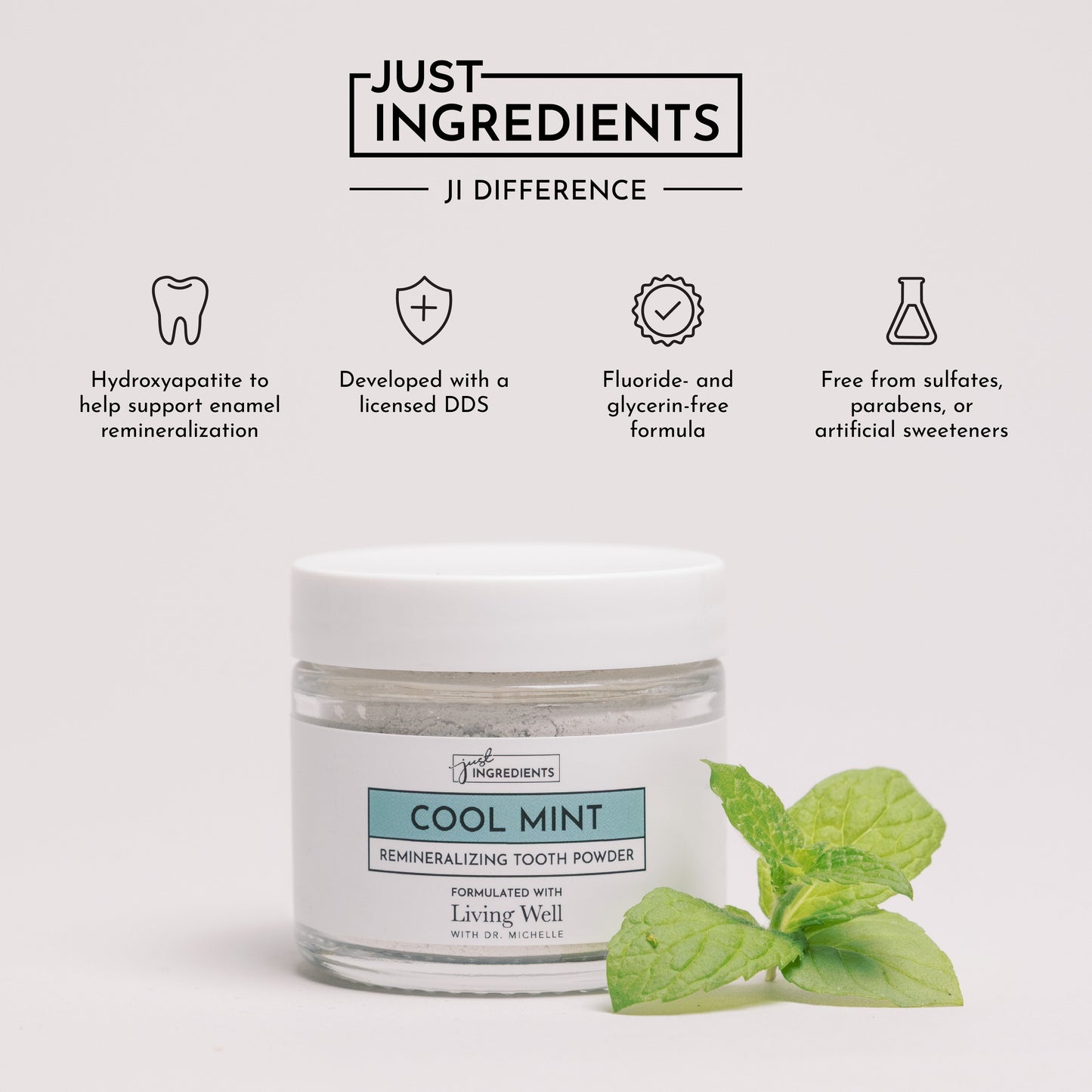 Remineralizing Tooth Powder (Mint)