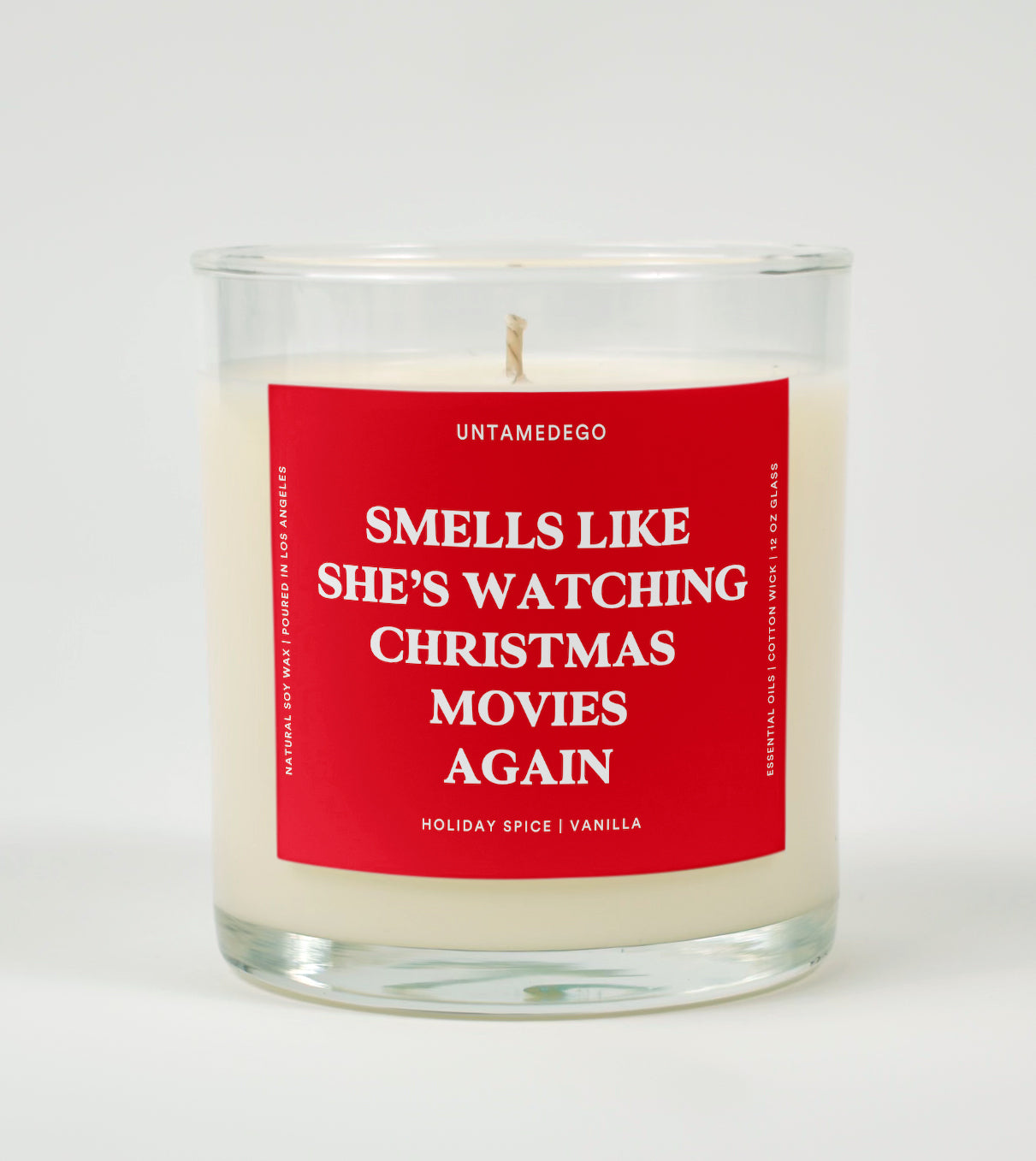 Smells Like She’s Watching Christmas Movies Again | Funny Candle