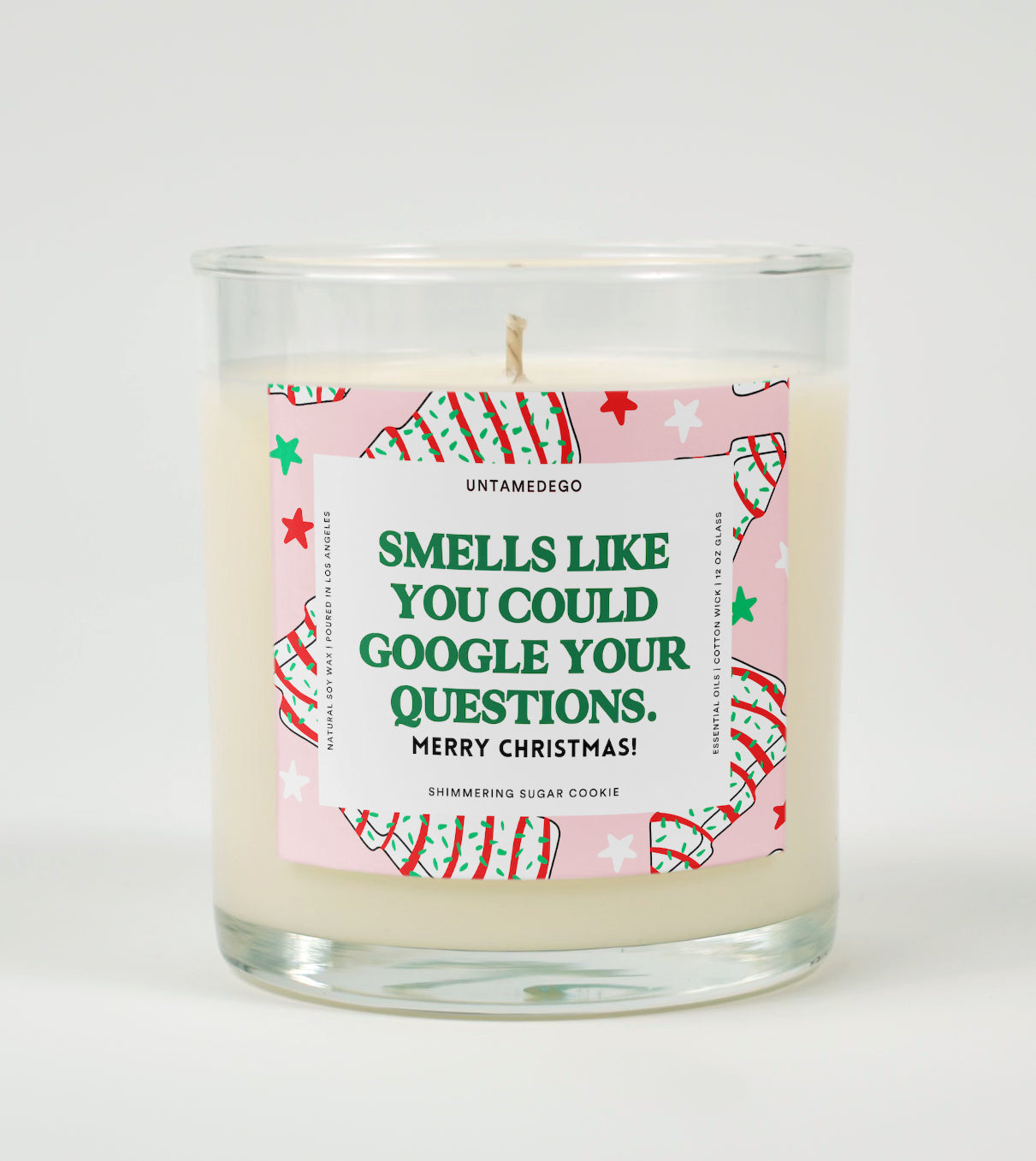 Smells Like You Could Google Your Questions | Funny Christmas Candle