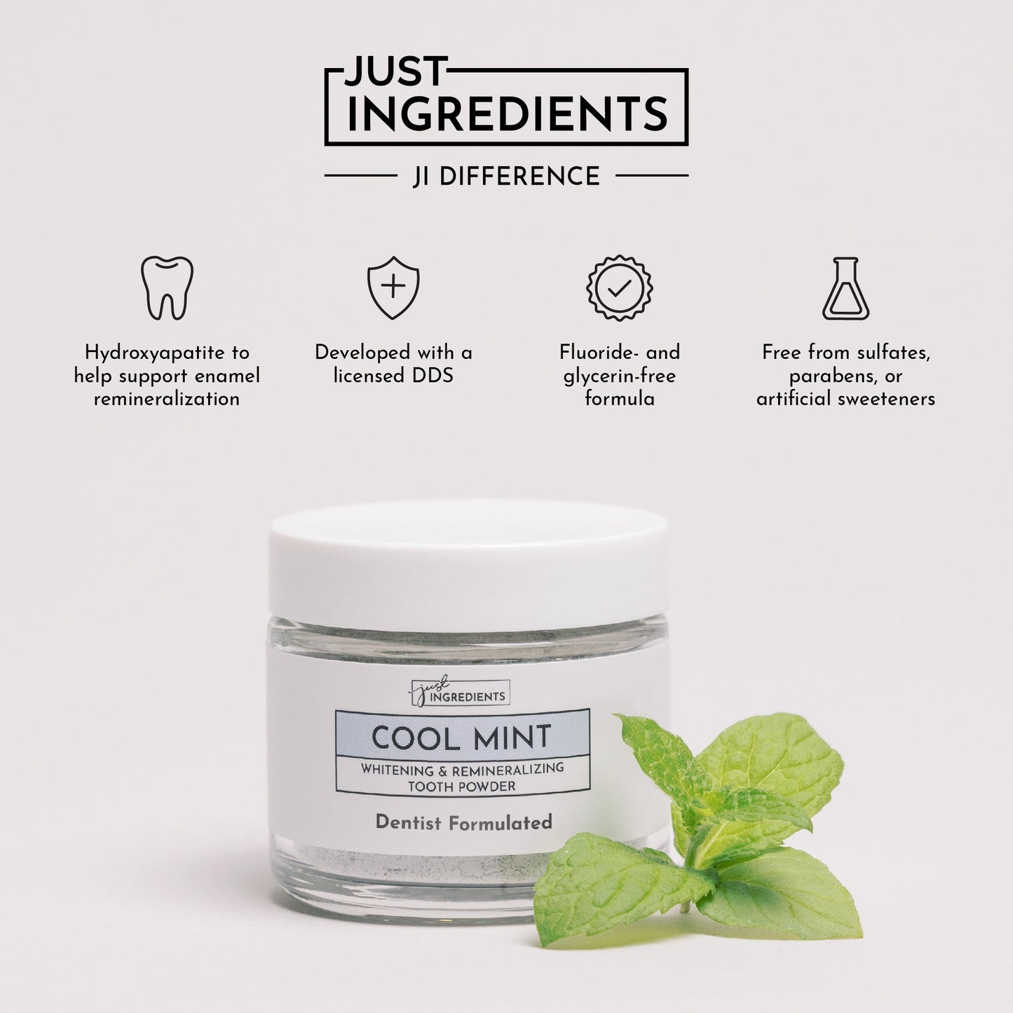 Whitening Remineralizing Tooth Powder (Mint)
