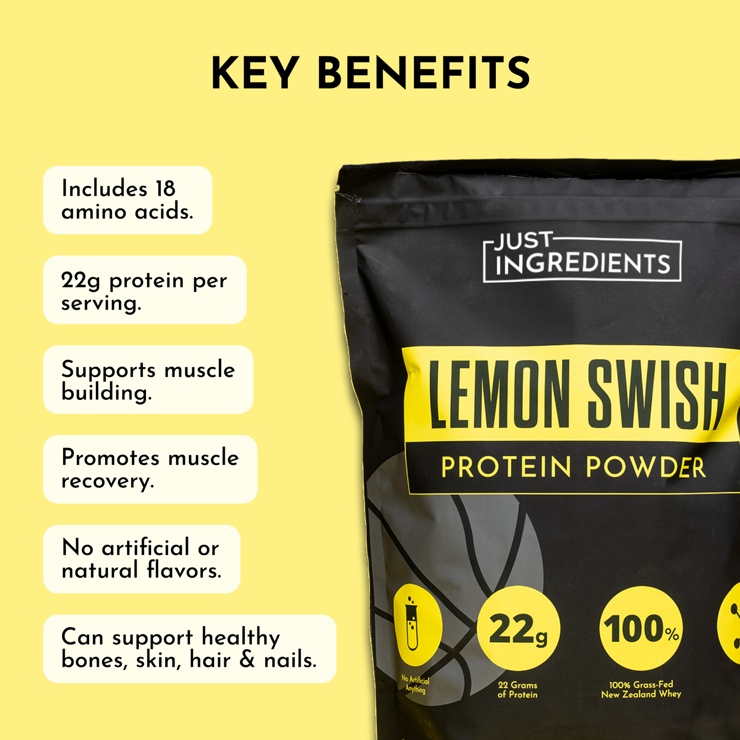 Lemon Swish Protein Powder