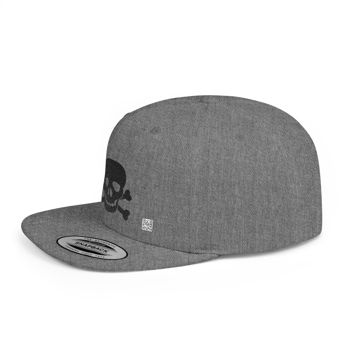 Stylish Flat Bill Snapback Hat, Trendy Cap for Everyday Wear, Unique Gift for Birthdays, Casual Outfits, Streetwear Beanie