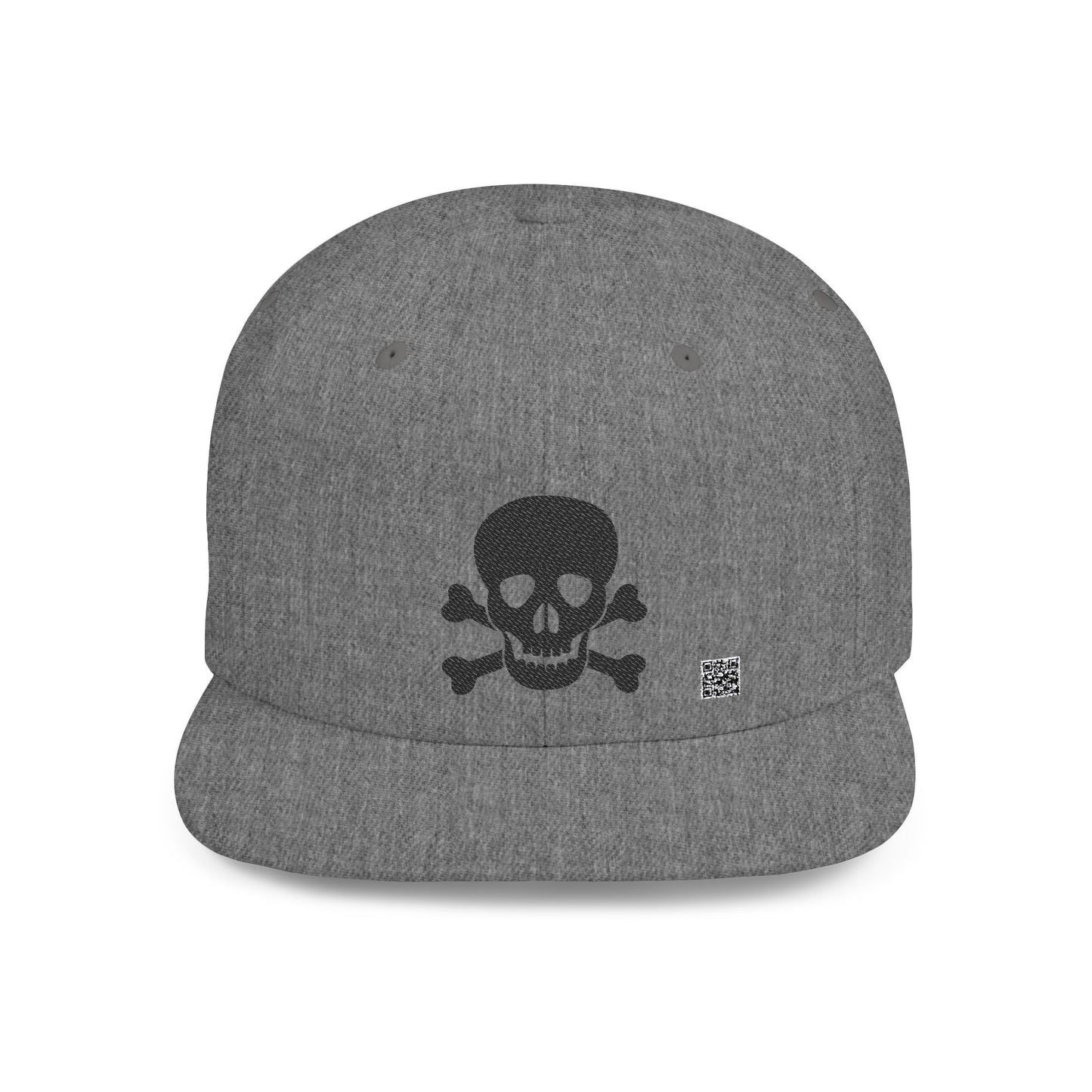 Stylish Flat Bill Snapback Hat, Trendy Cap for Everyday Wear, Unique Gift for Birthdays, Casual Outfits, Streetwear Beanie
