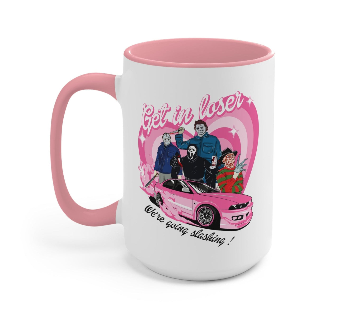 Get In Loser Halloween Horror Mug