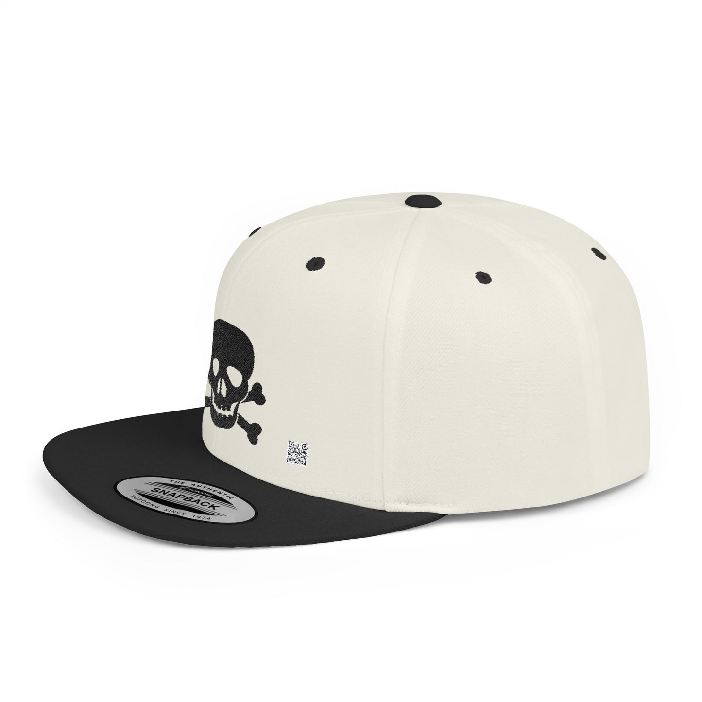 Stylish Flat Bill Snapback Hat, Trendy Cap for Everyday Wear, Unique Gift for Birthdays, Casual Outfits, Streetwear Beanie