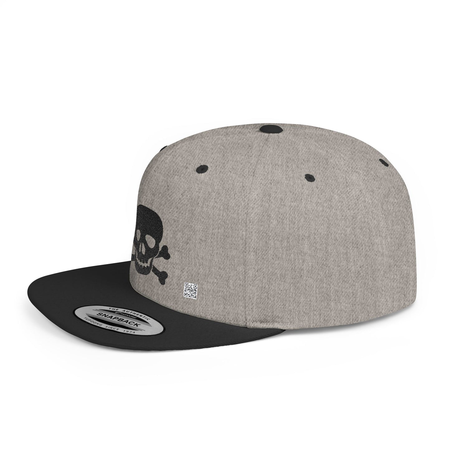 Stylish Flat Bill Snapback Hat, Trendy Cap for Everyday Wear, Unique Gift for Birthdays, Casual Outfits, Streetwear Beanie
