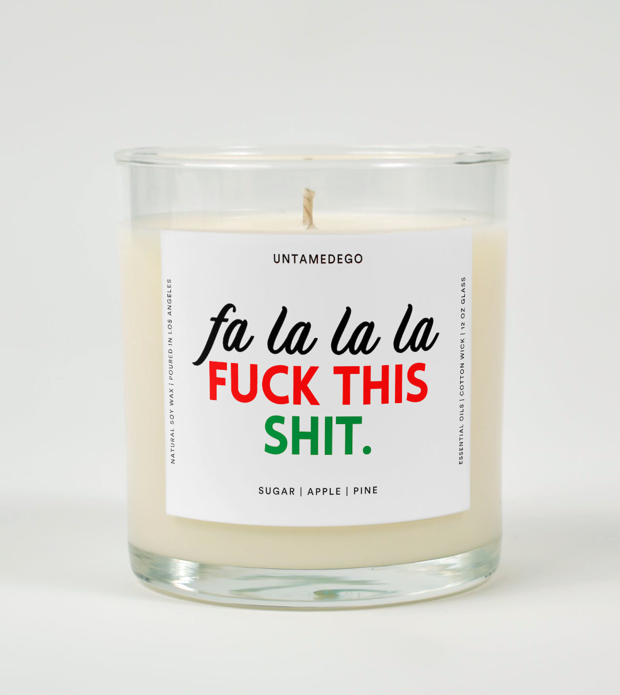 Fa La La La Fuck This Shit | Funny Candle