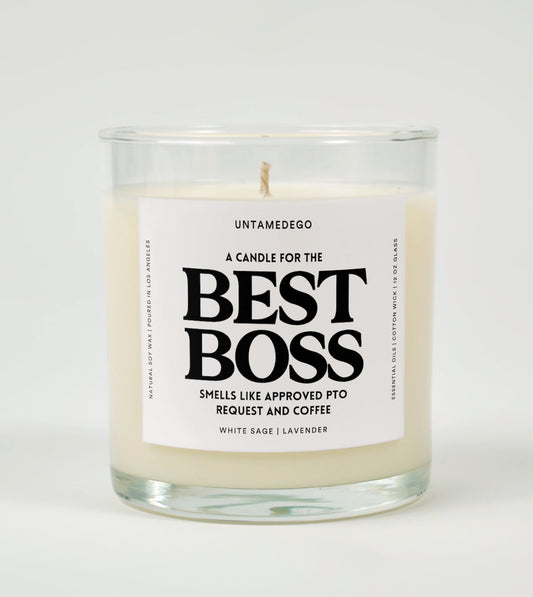 A Candle for the Best Boss | Funny Candle
