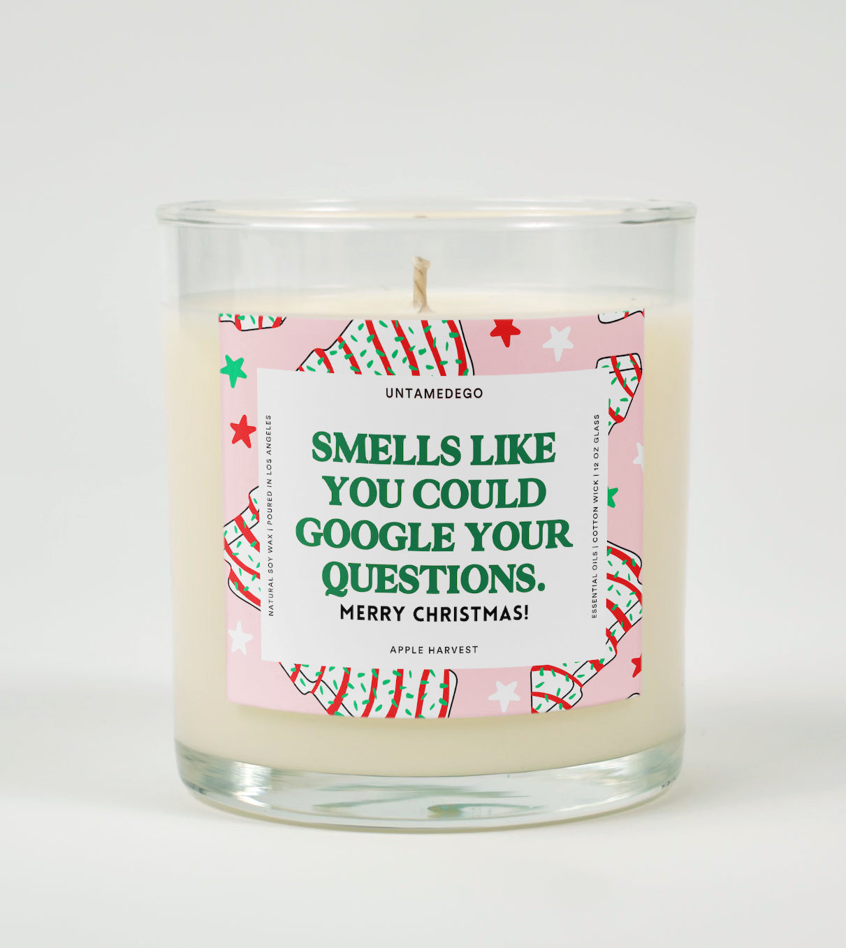 Smells Like You Could Google Your Questions | Funny Christmas Candle