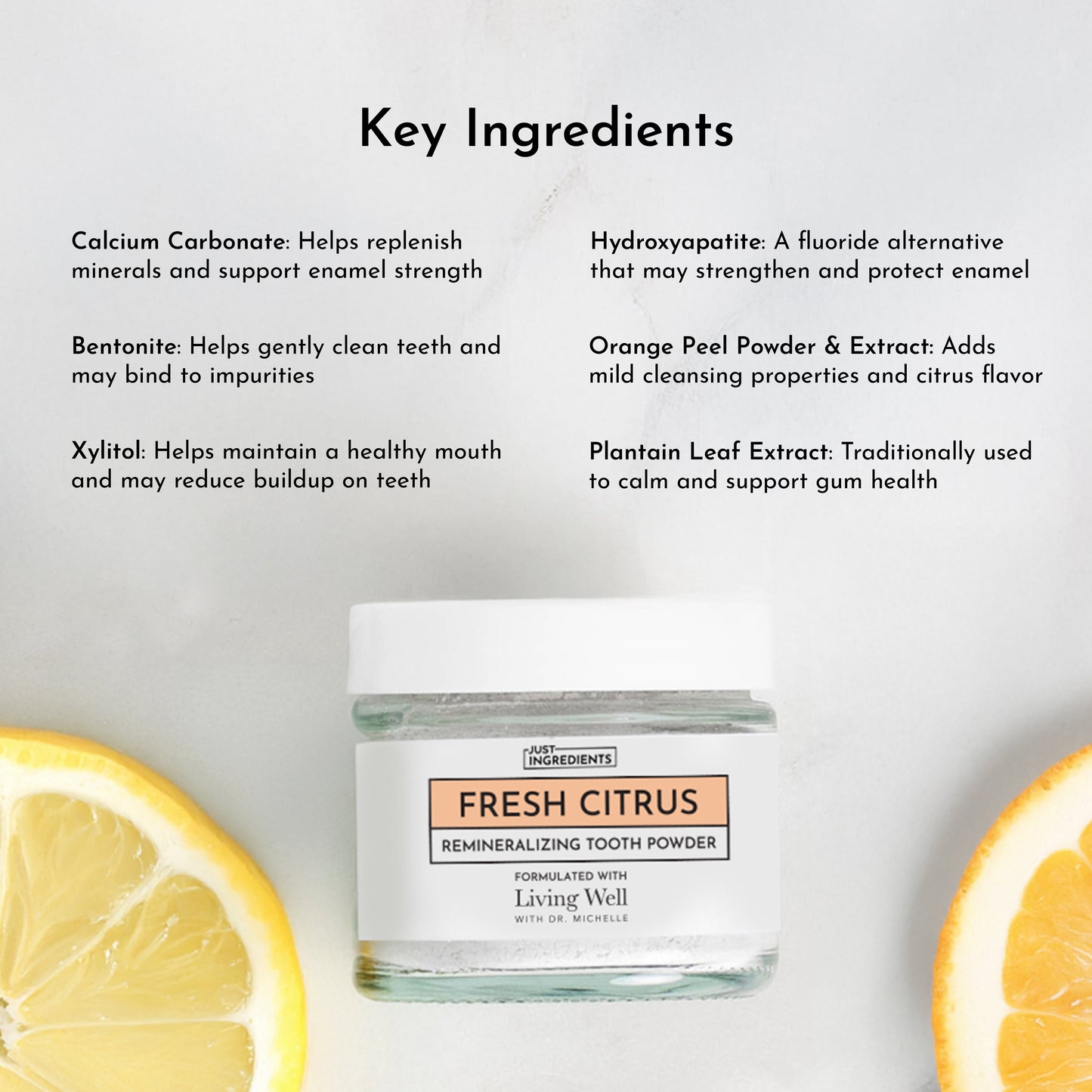 Fresh Citrus Remineralizing Tooth Powder