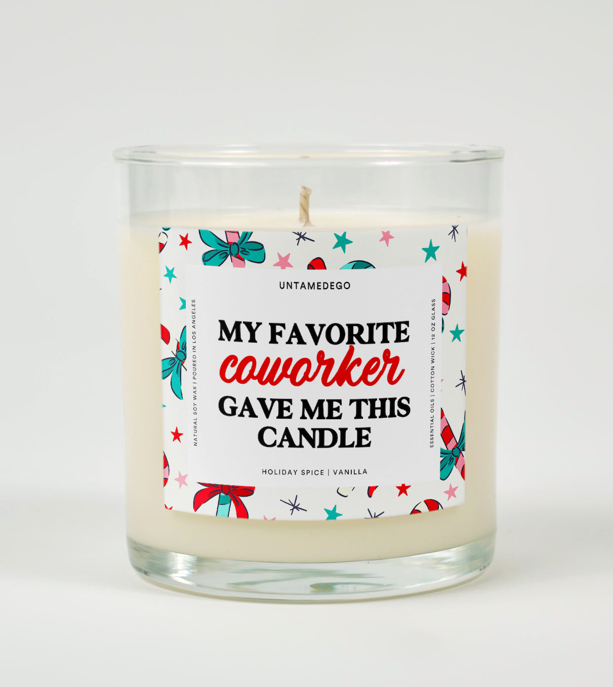 My Favorite Coworker Gave Me This Candle | Funny Holiday Candle
