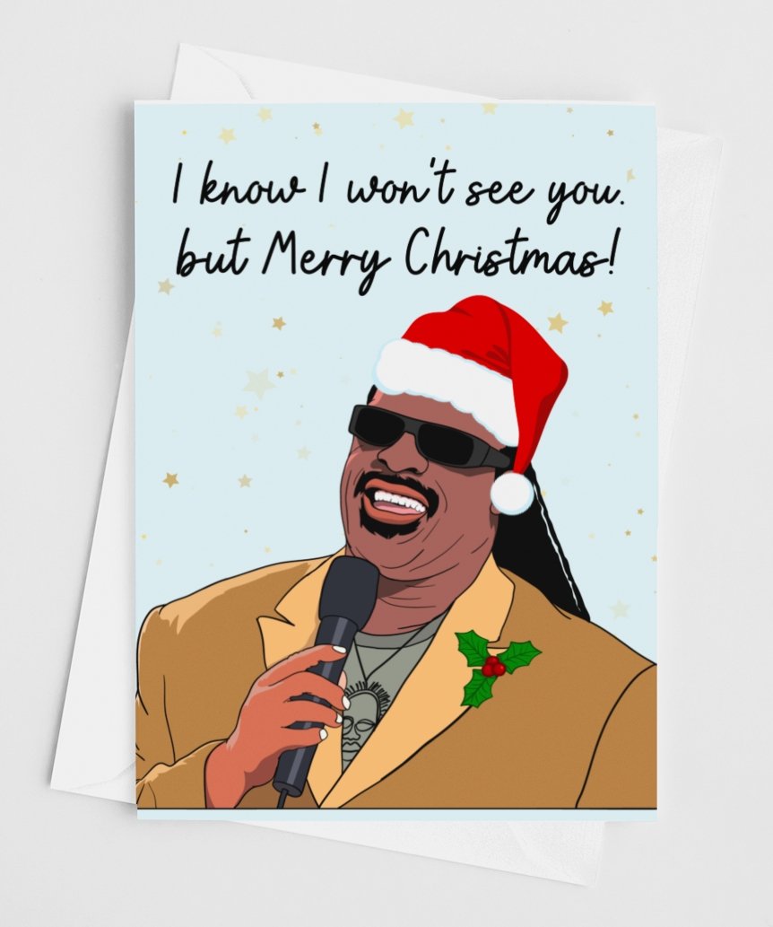 Funny Stevie Christmas Card