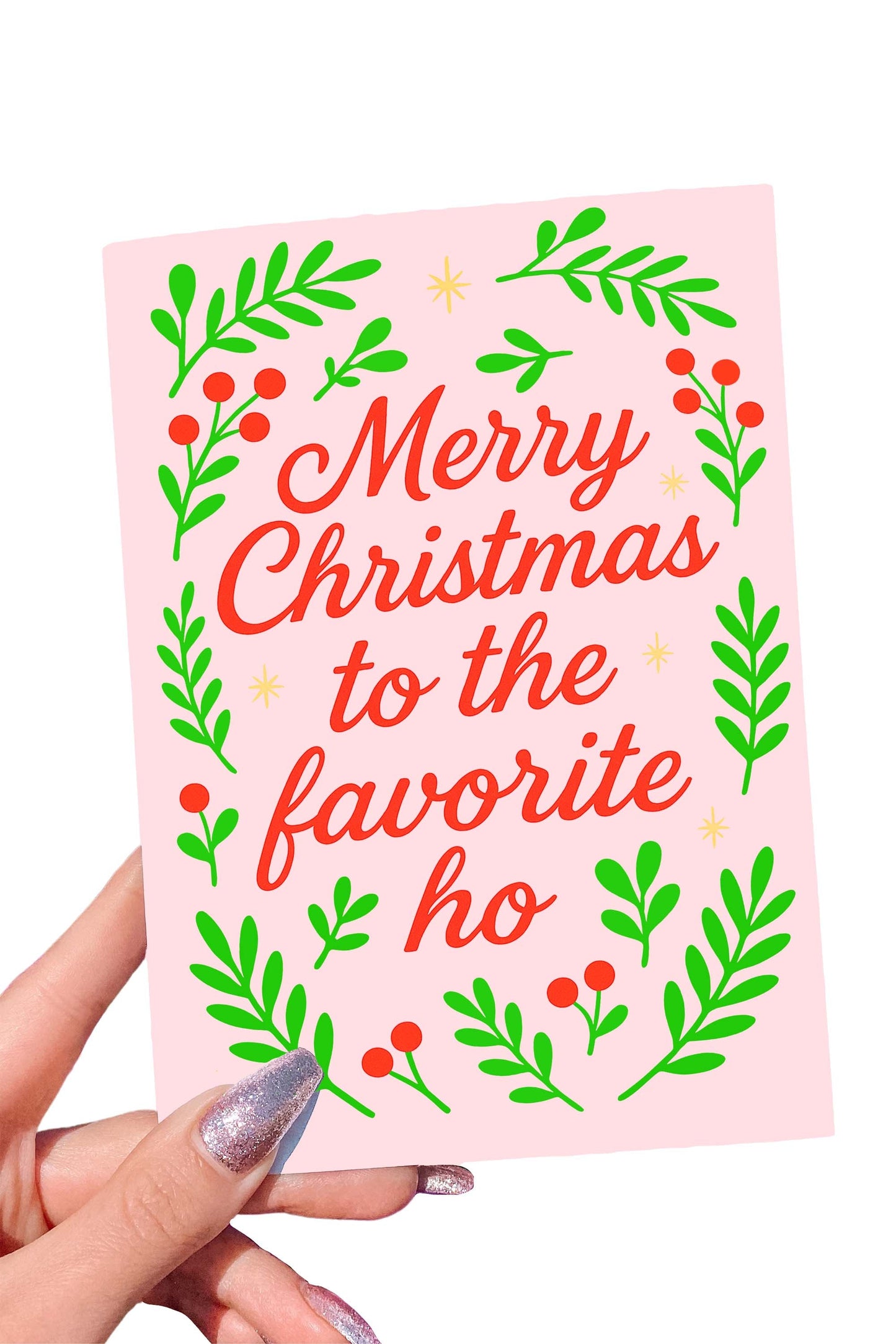 Merry Christmas to the Favorite Ho Card | Funny Holiday Greeting Card